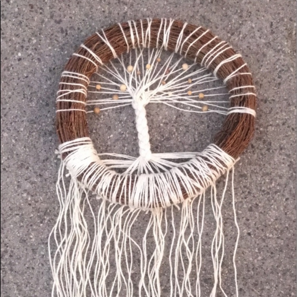 Handmade tree of life dream catcher. Very large !